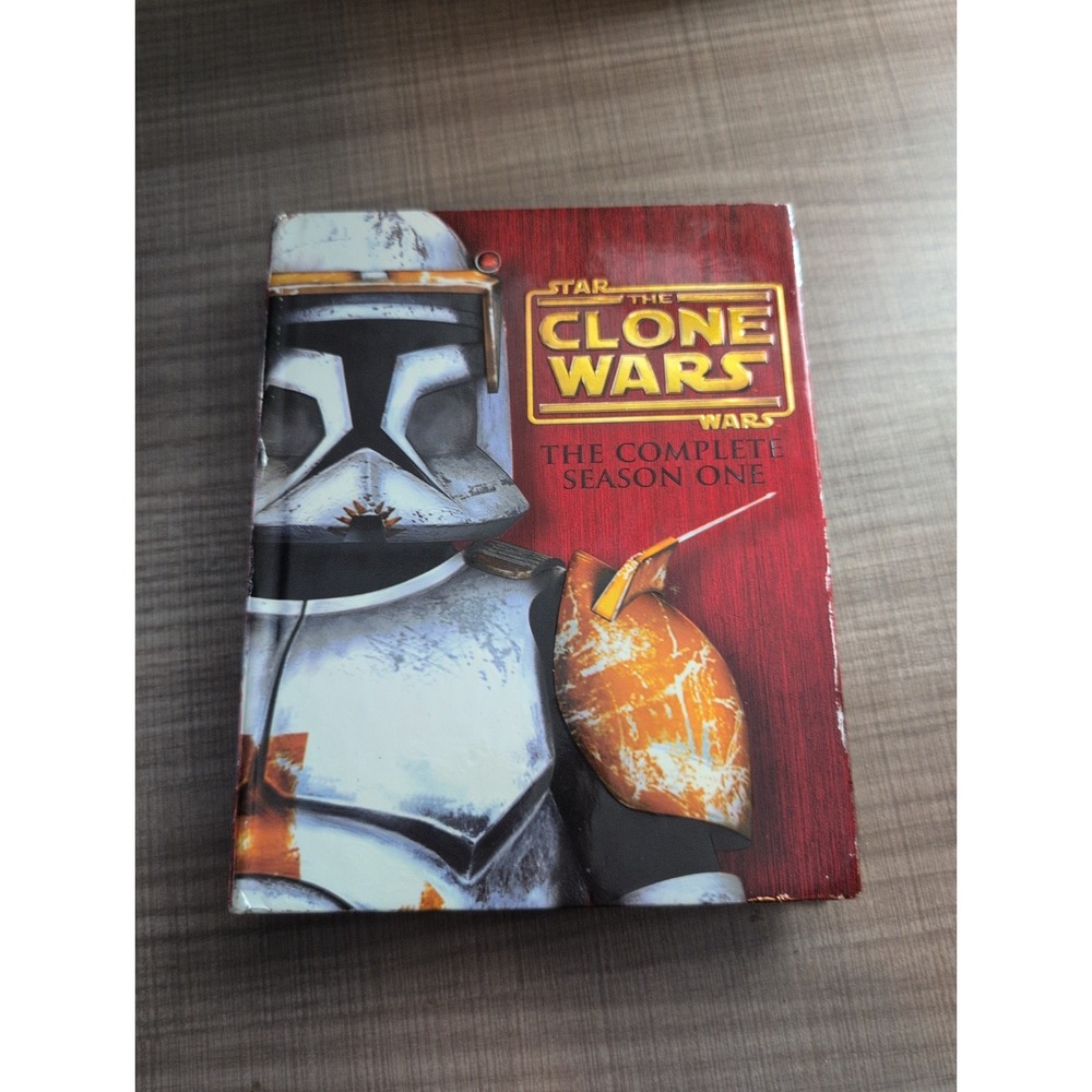Star Wars: The Clone Wars - Complete First Season 1 (DVD, 2009, 4-Disc Set)